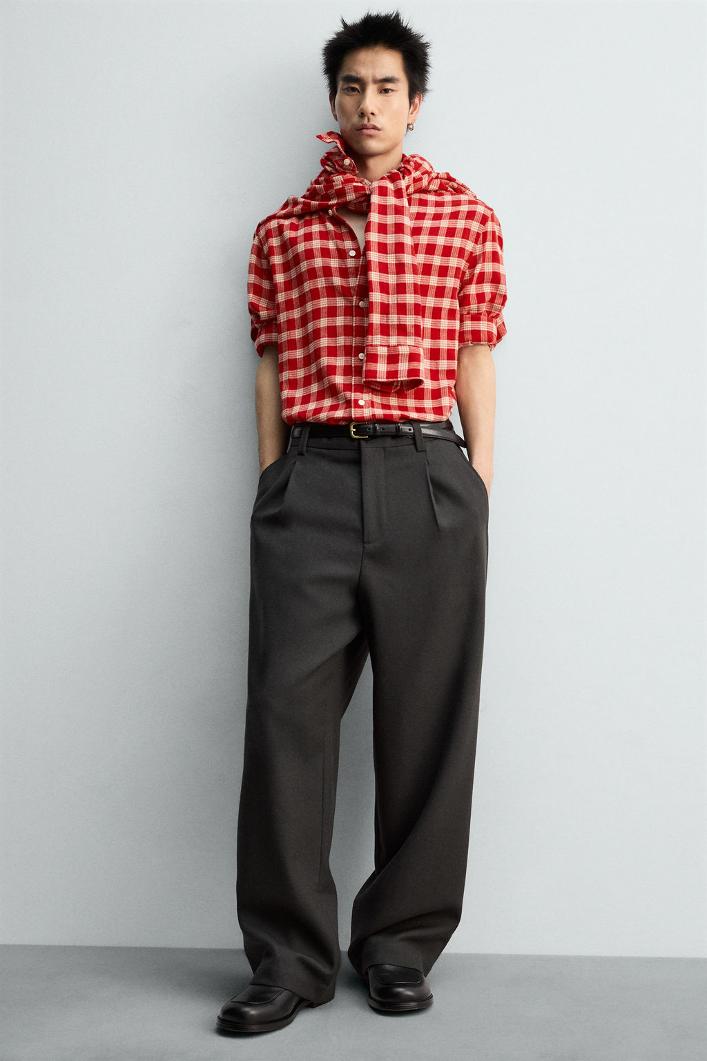 LIMITED EDITION CHECKED SHIRT - Zara фото 8