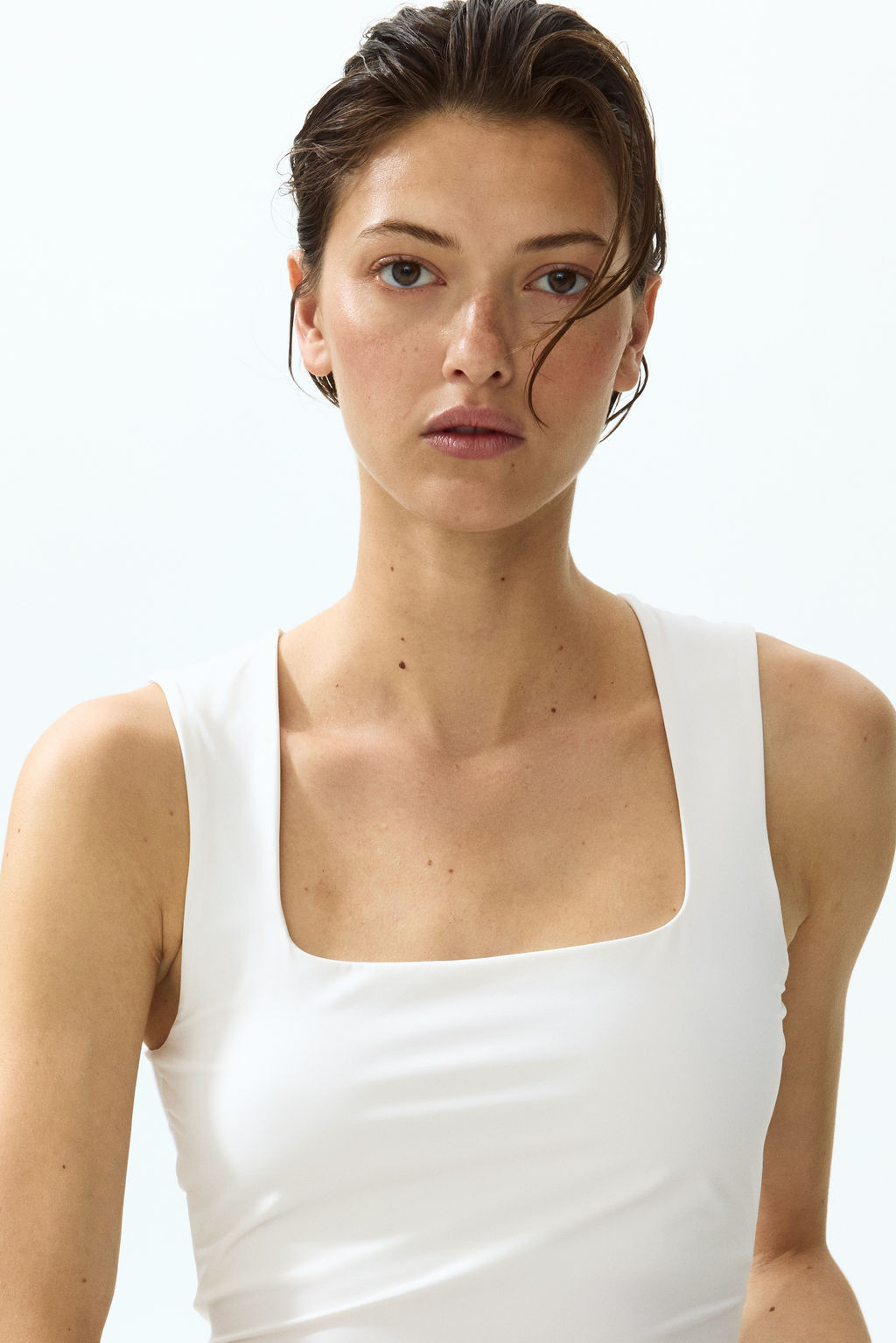 Top con escote cuadrado - H&m фото 4