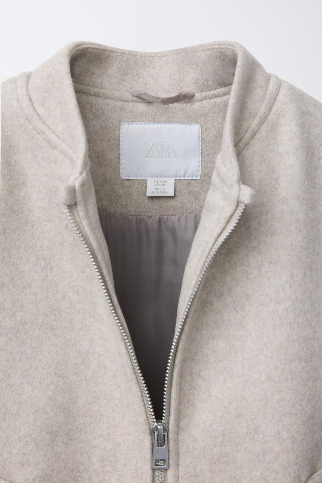 SOFT TOUCH BOMBER JACKET - Zara фото 3