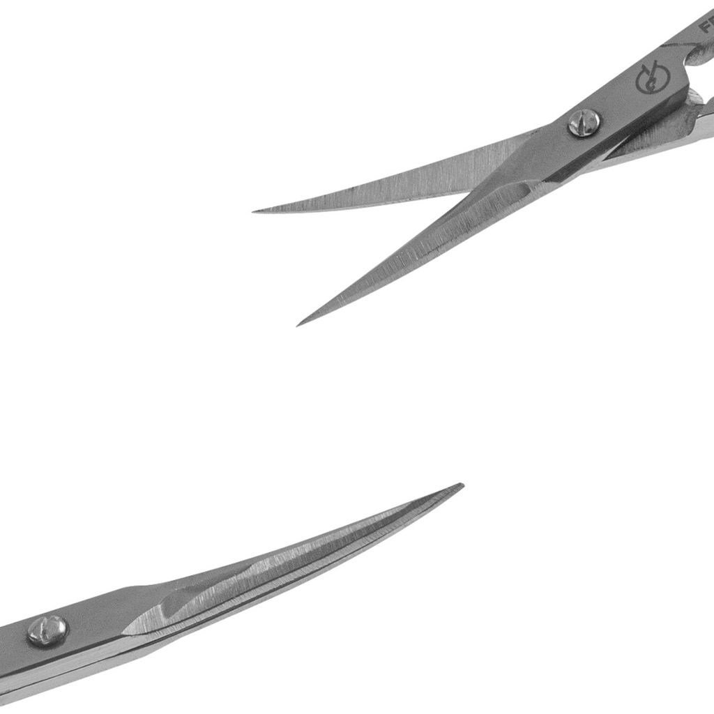 Frau Finger Ножницы маникюрные для кутикулы изогнутые / Classic FS-119SP, глянцевые, ручная заточка, 9,5 см