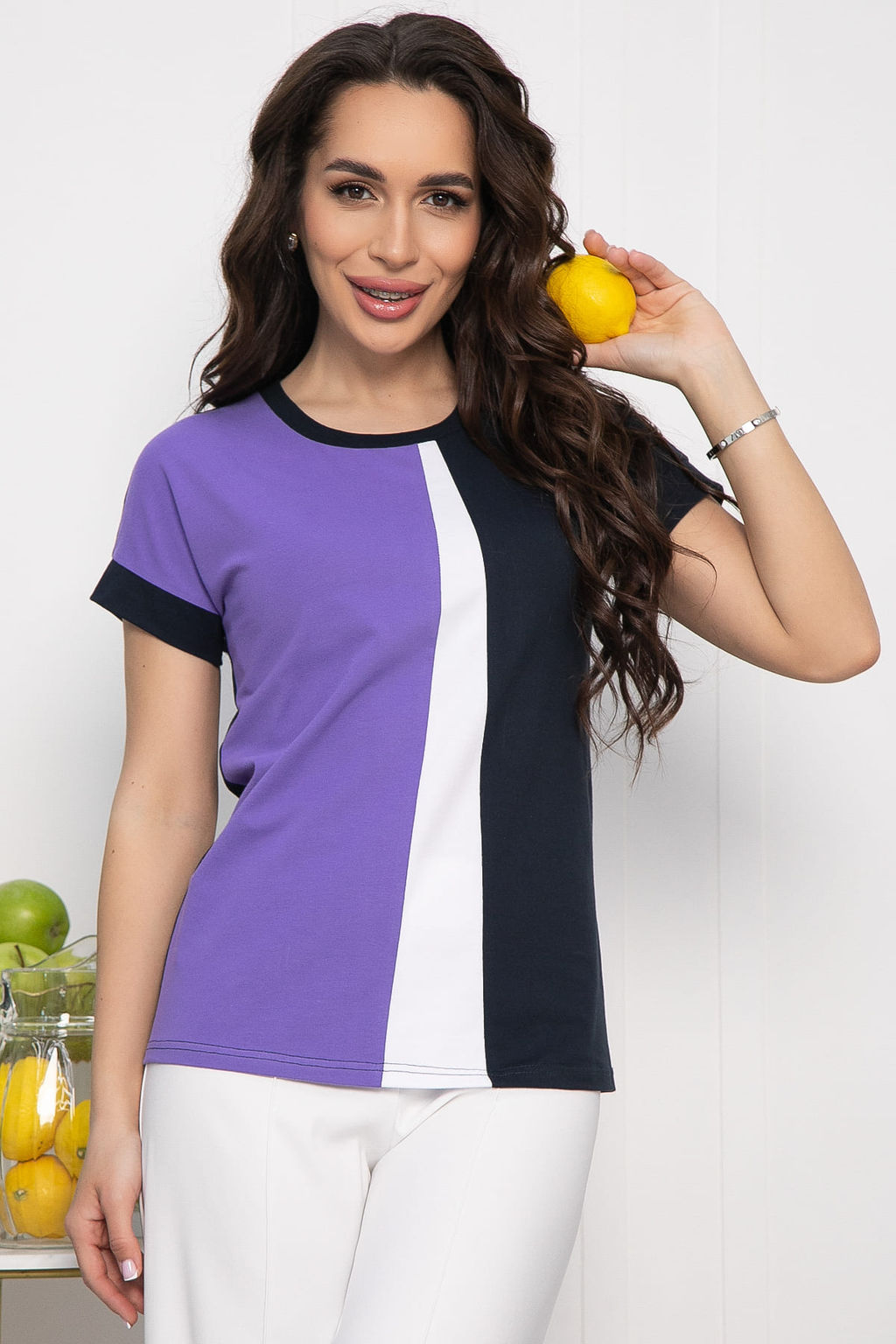 Футболка Техас (синяя) Б13659-50М - Lt collection фото 4