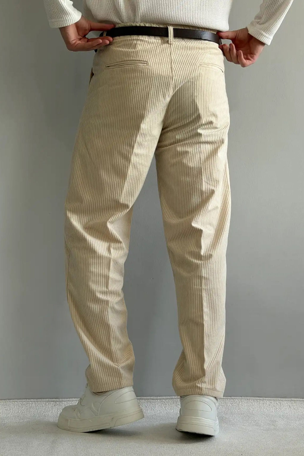 Kahverengi Erkek Baggy Fit Kadife Pantolon TMNAW26PL00022 - Trendyolmilla фото 20