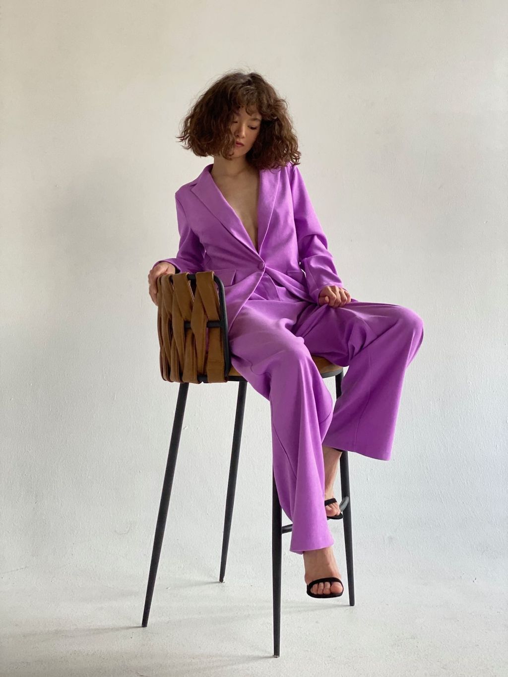 Жакет удлинённый с английским воротником - Martichelli фото 84