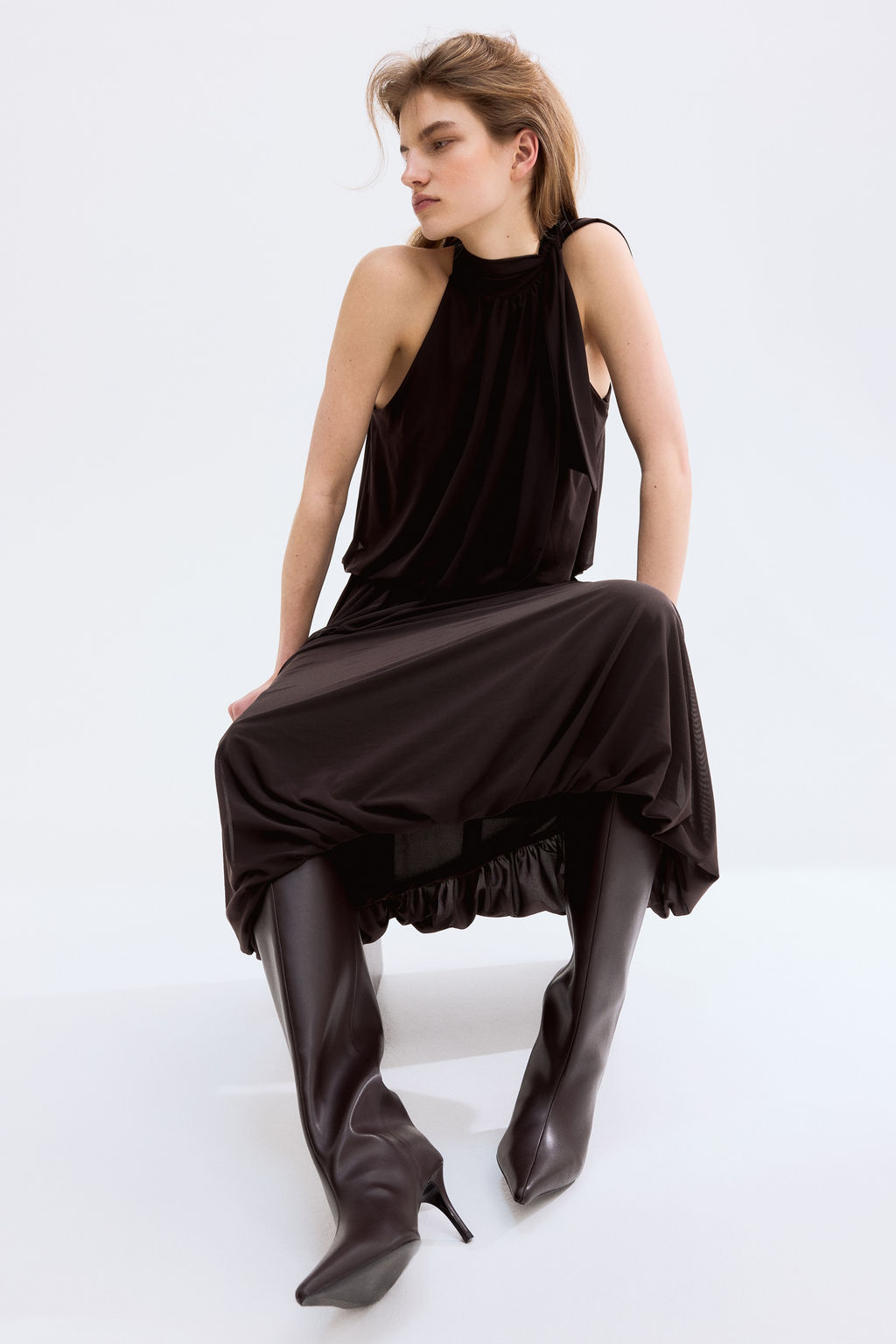 Falda globo de malla - H&m фото 5