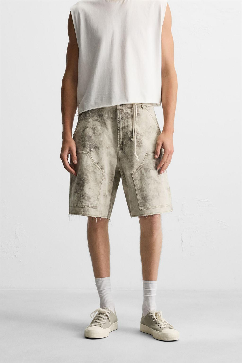 CARPENTER POCKET BERMUDA SHORTS - Zara фото 29
