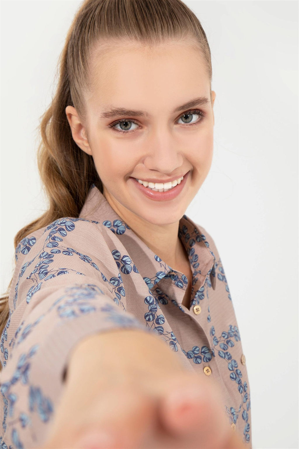 Женская рубашка с длинным рукавом Stone Неожиданная скидка в корзине - U.s. polo assn фото 2