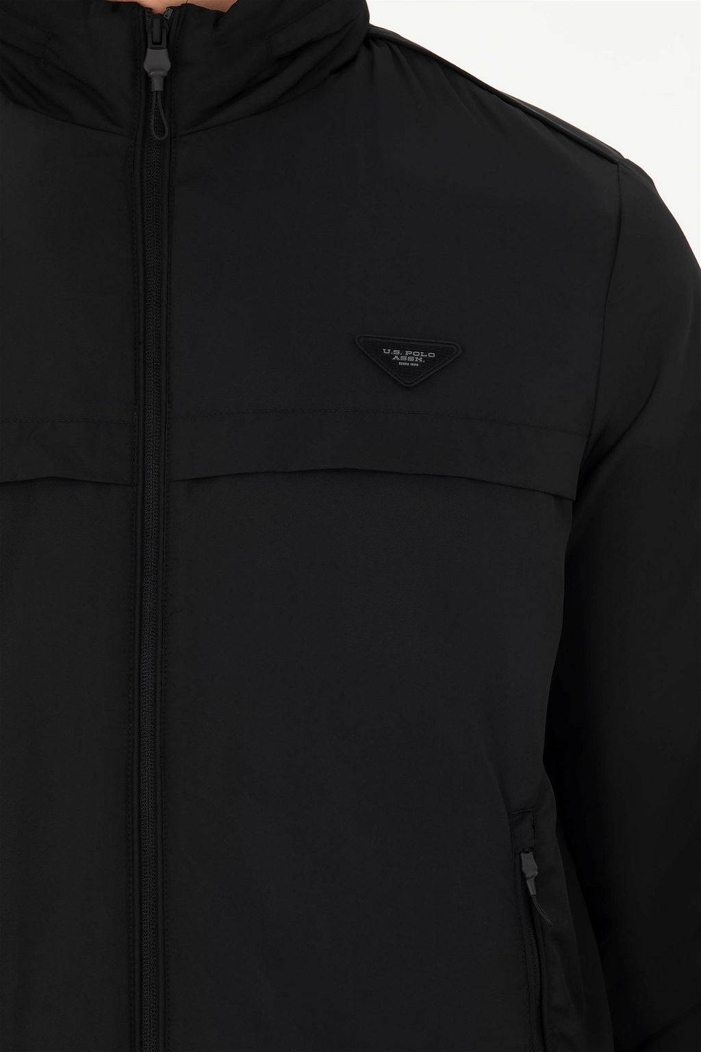 Мужское черное пальто Неожиданная скидка в корзине - U.s. polo assn фото 7