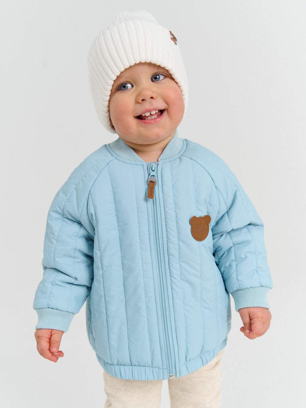 Бомбер с утеплителем Ниагара стеганый 0+ - Bungly фото 7