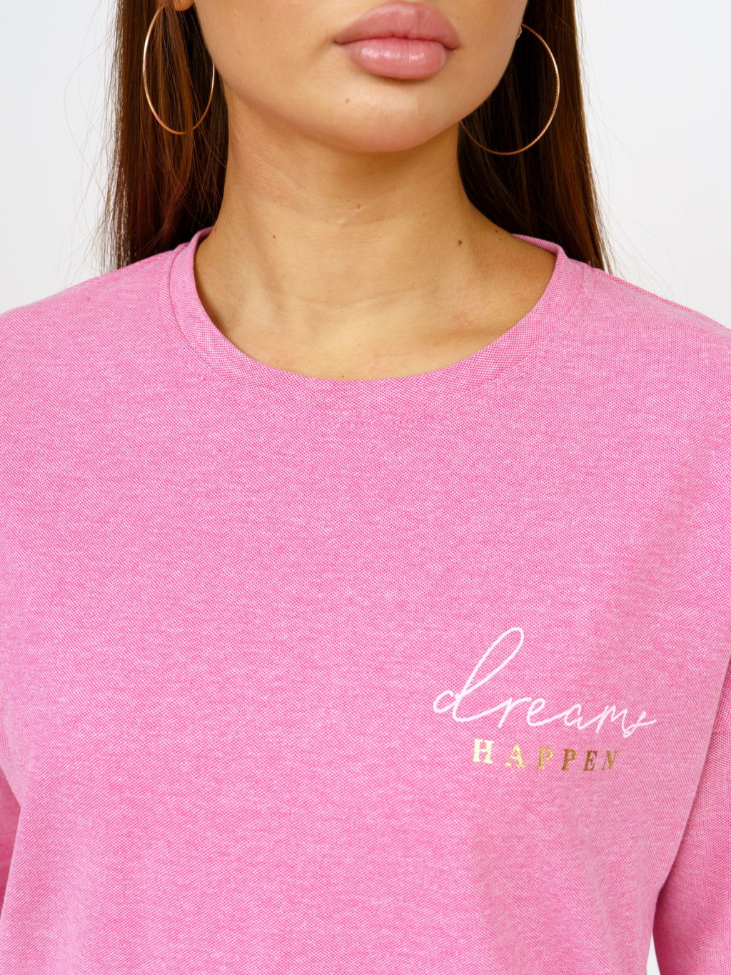 Толстовка женская Мегаполис розовый