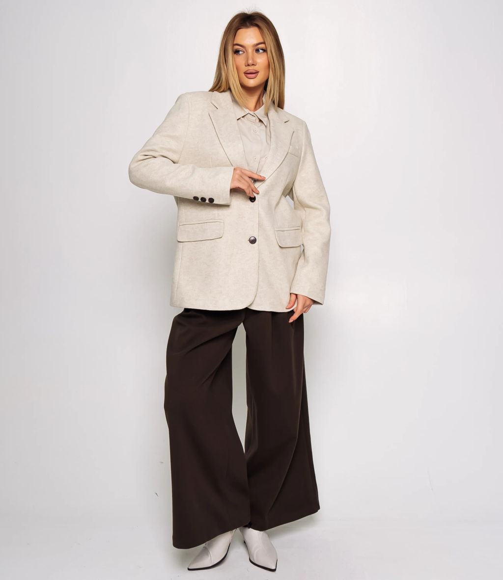 Пиджак #КТ55757, бежевый - Dommod фото 4