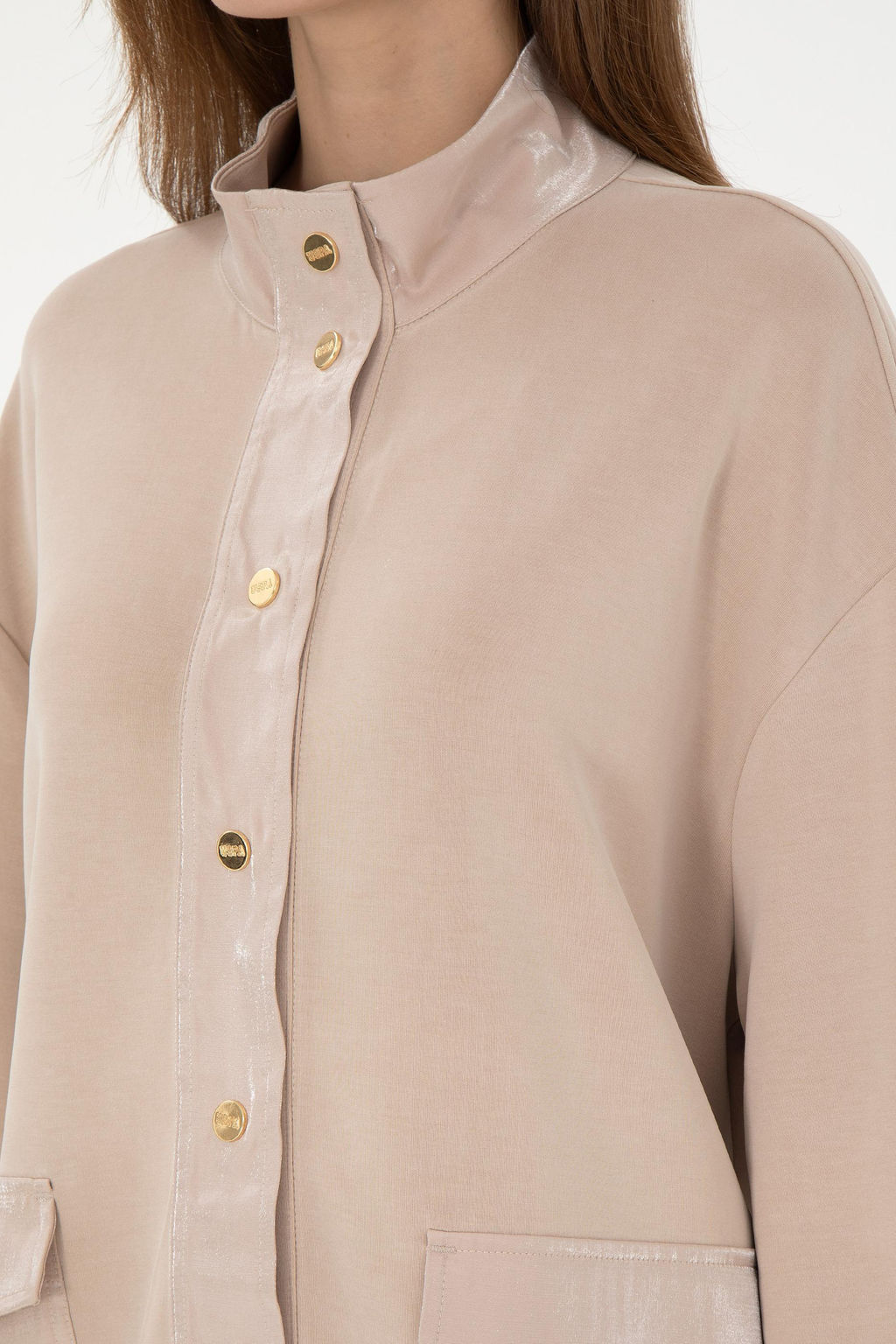 Женский свитшот песочного цвета Неожиданная скидка в корзине - U.s. polo assn фото 7