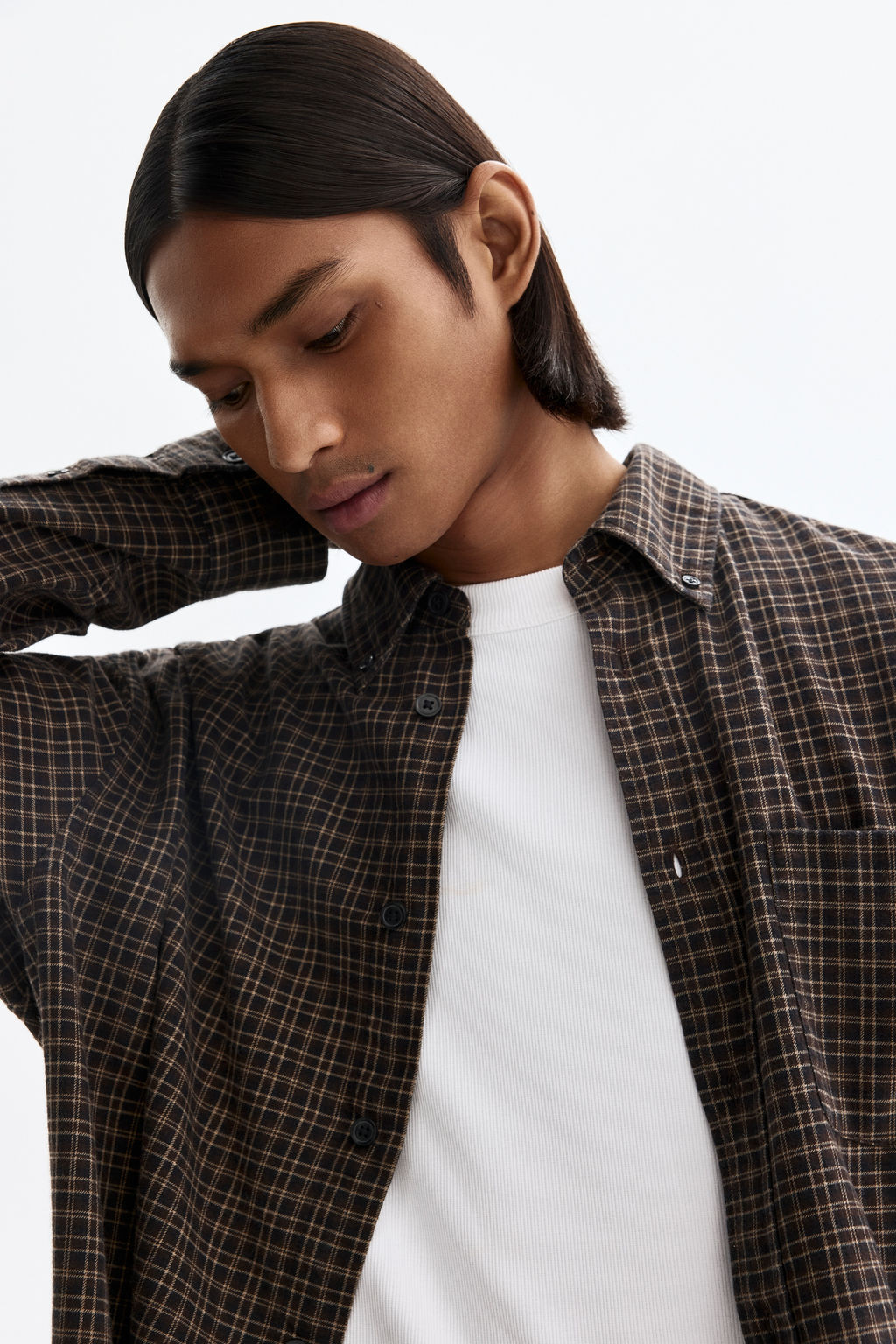 Camisa de algod?n Relaxed Fit - H&m фото 7