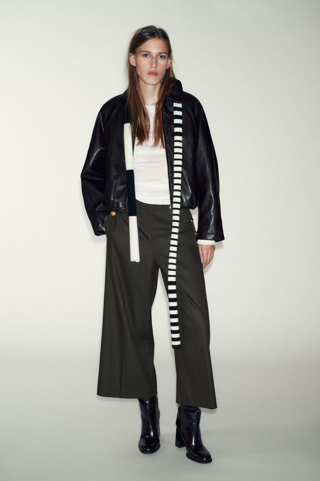 CULOTTE TROUSERS WITH BUTTONS - Zara фото 7