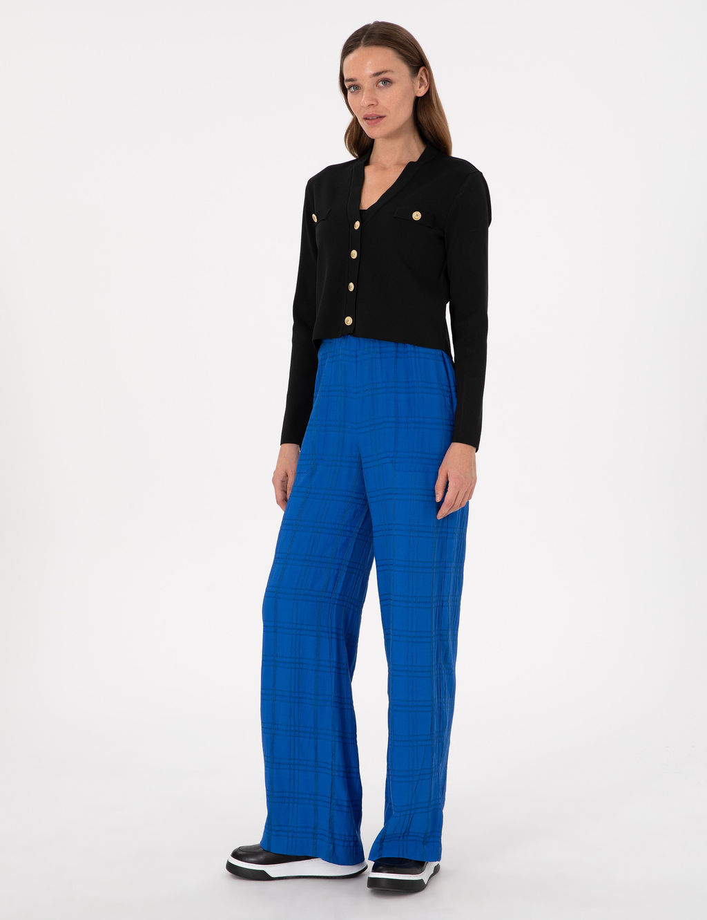 Saks Loose Fit Kanvas Pantolon - Pierre cardin фото 3