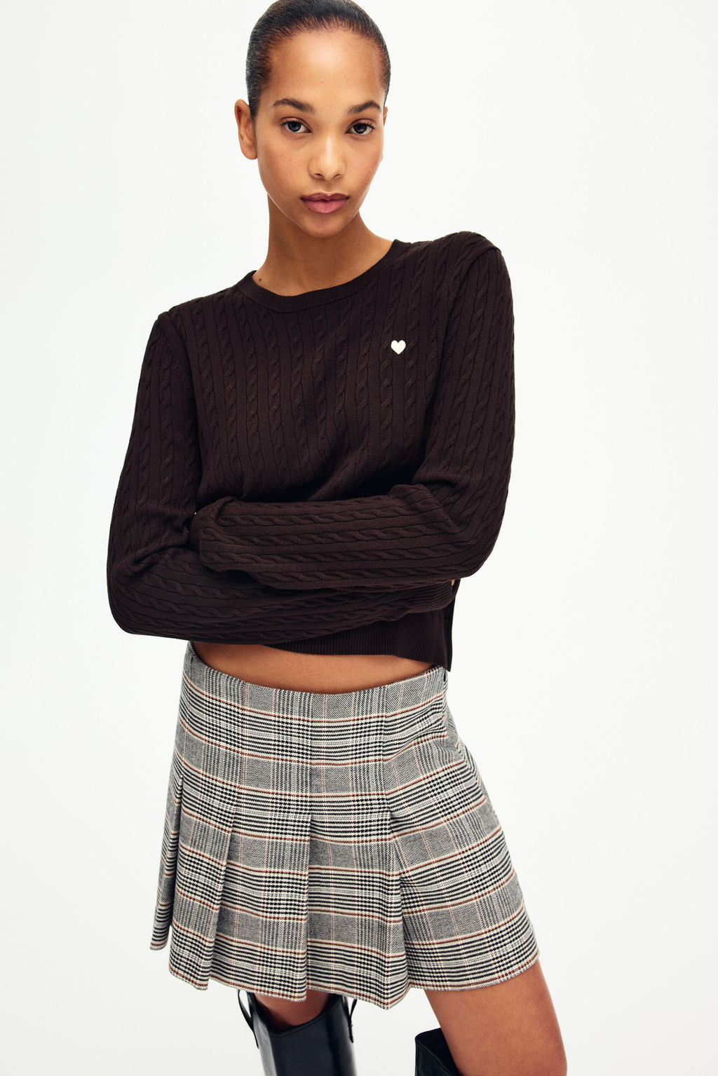 Jersey en punto trenzado - H&m фото 4