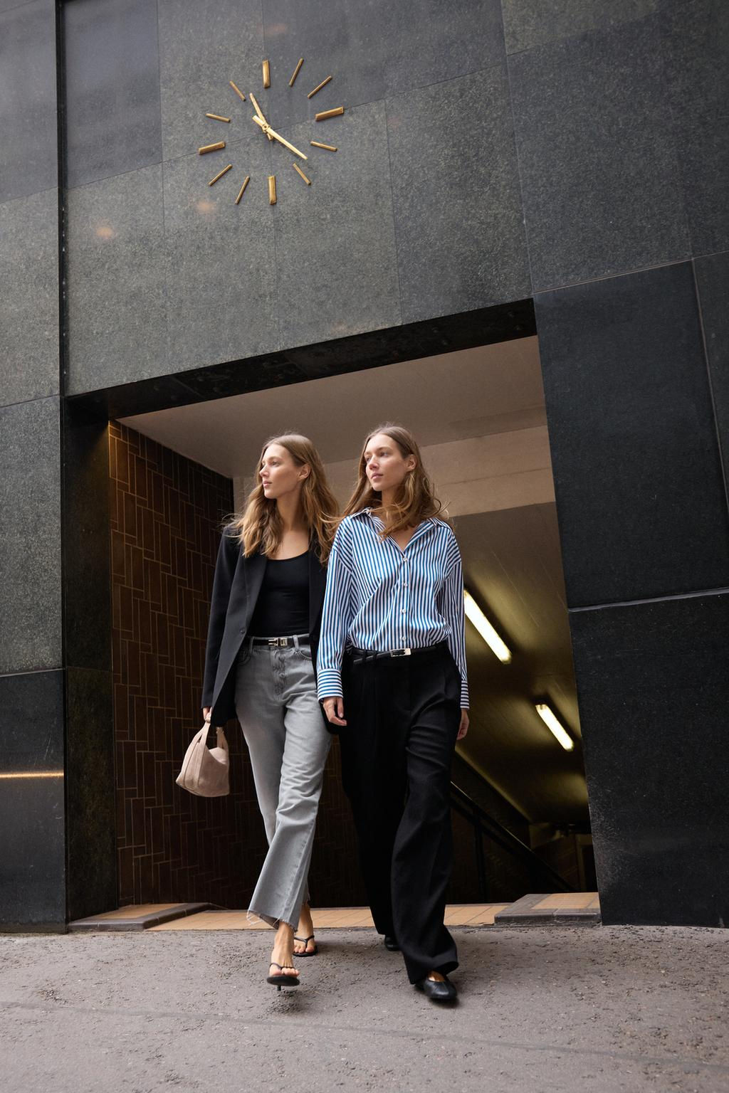 Z1975 STRAIGHT-LEG HIGH-WAIST JEANS - Zara фото 24