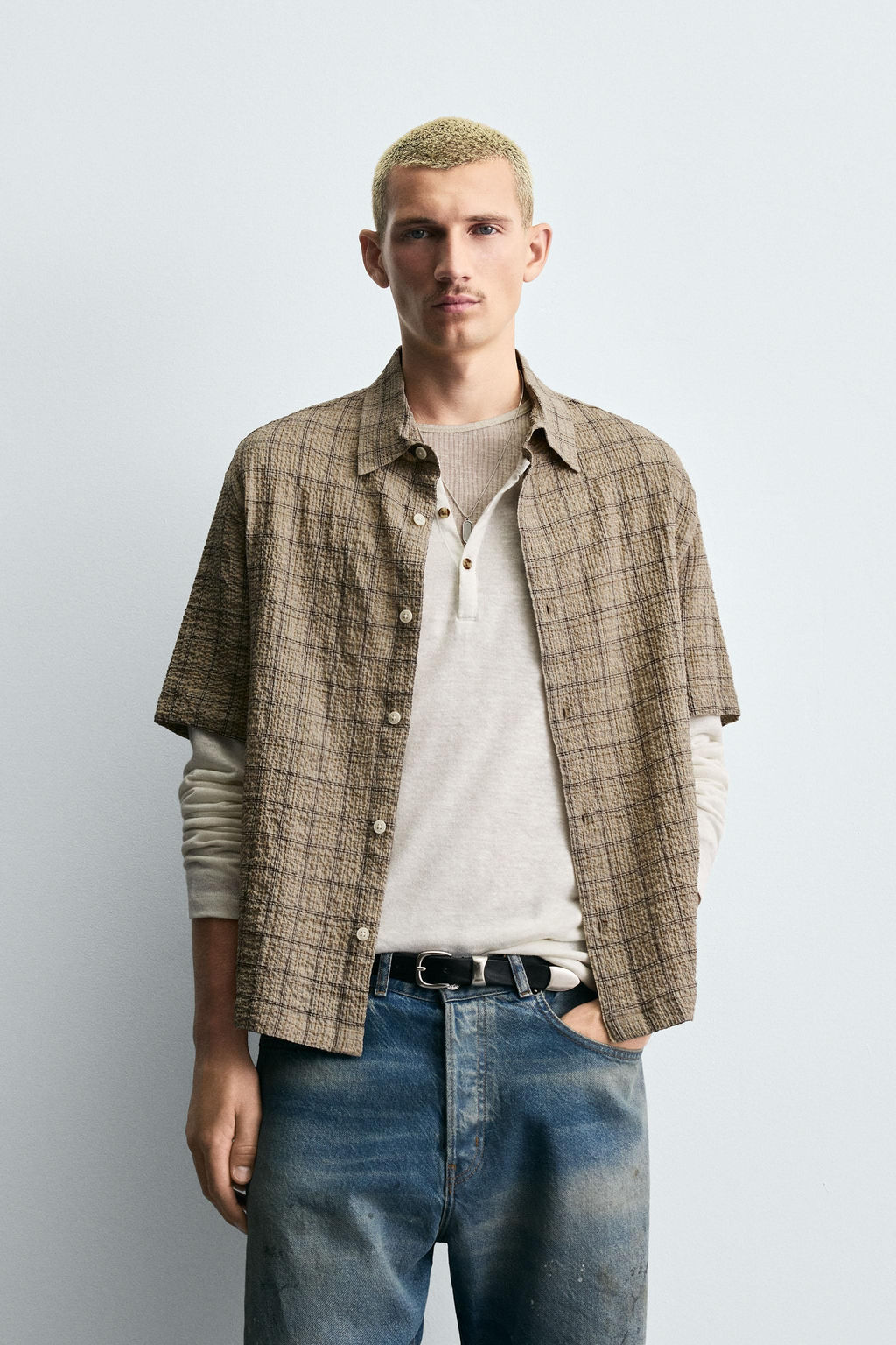 TEXTURED STRUCTURE SHIRT - Zara фото 2