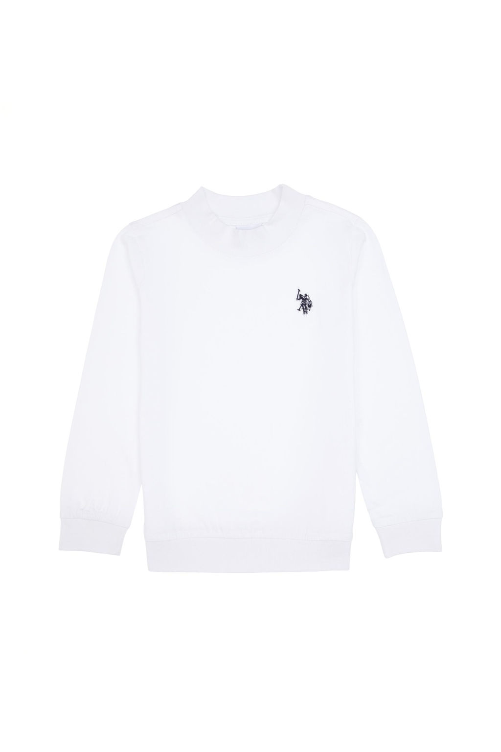Erkek _ocuk Beyaz Basic Sweatshirt Sepette S_rpriz _ndirim - U.s. polo assn фото 2