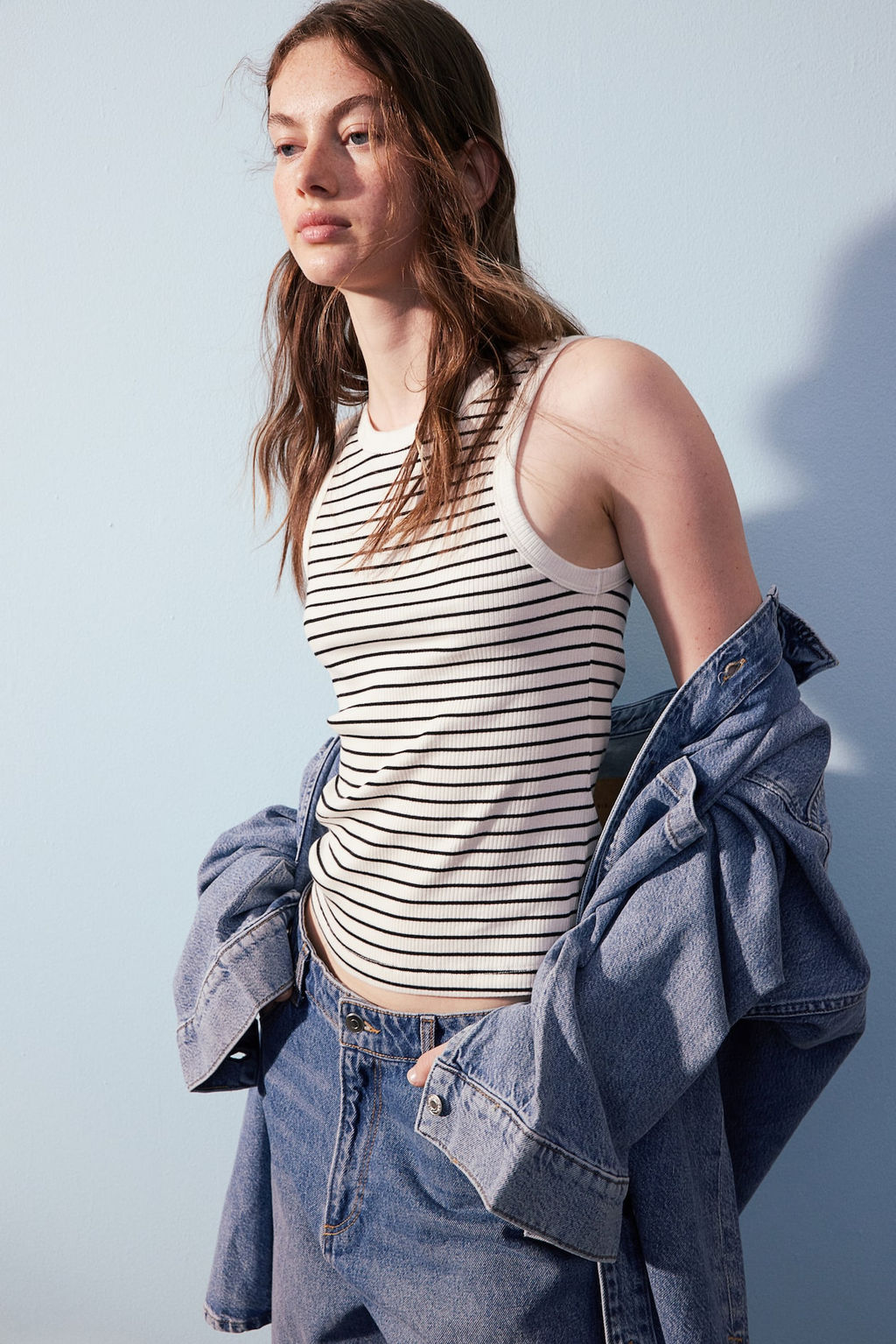 Top de canale sin mangas - H&m фото 4