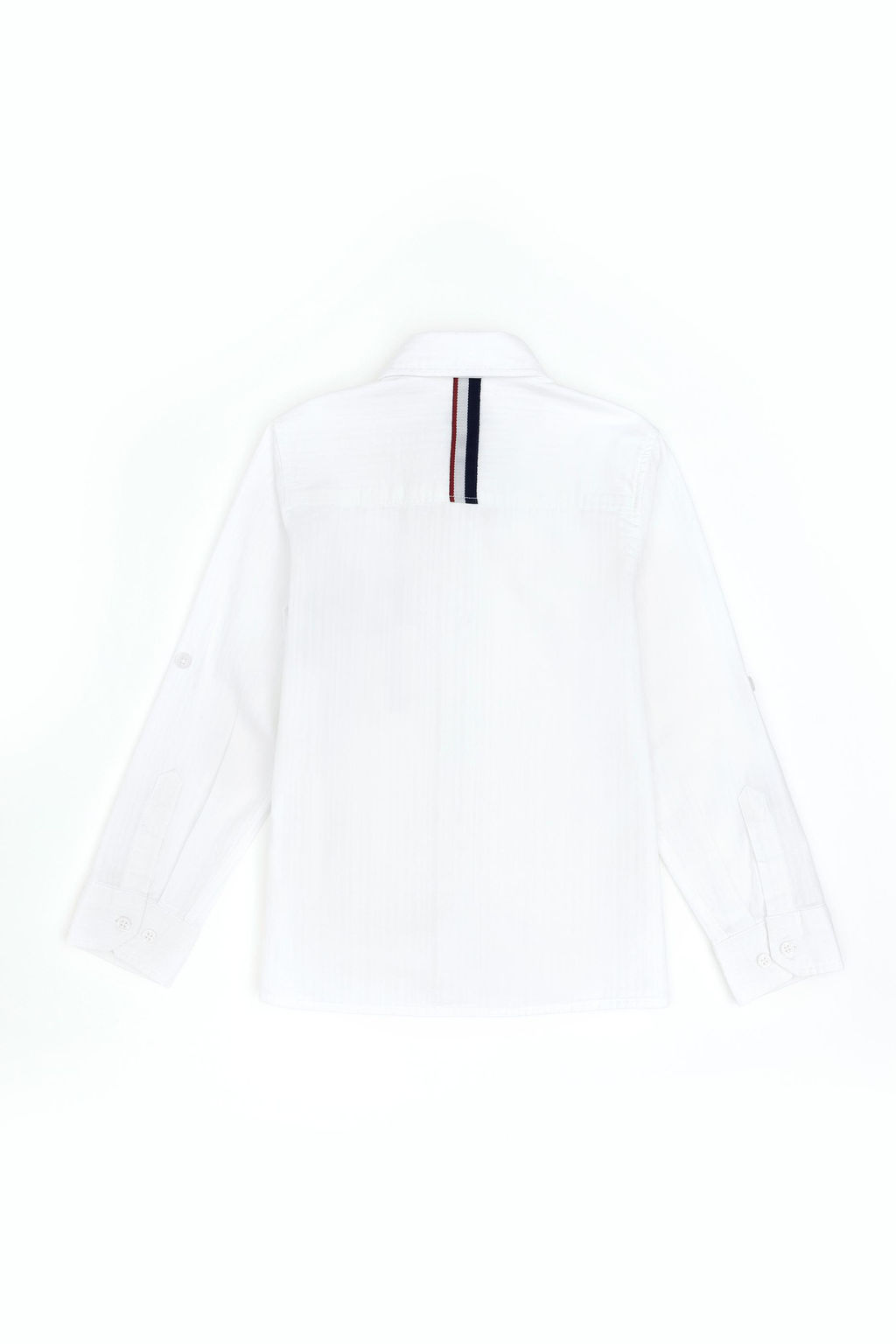 Белая рубашка с длинным рукавом для мальчика - U.s. polo assn фото 3