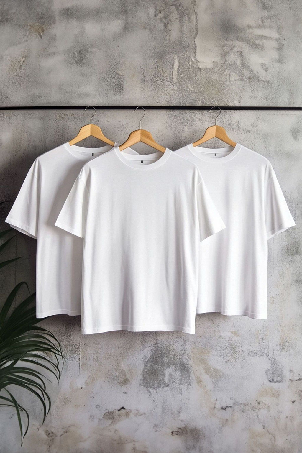 TRENDYOL MAN Siyah-Antrasit-Ekru Oversize/Genis Kesim 3lu Paket %100 Pamuklu T-Shirt TMNSS24TS00026 - Trendyolmilla фото 11