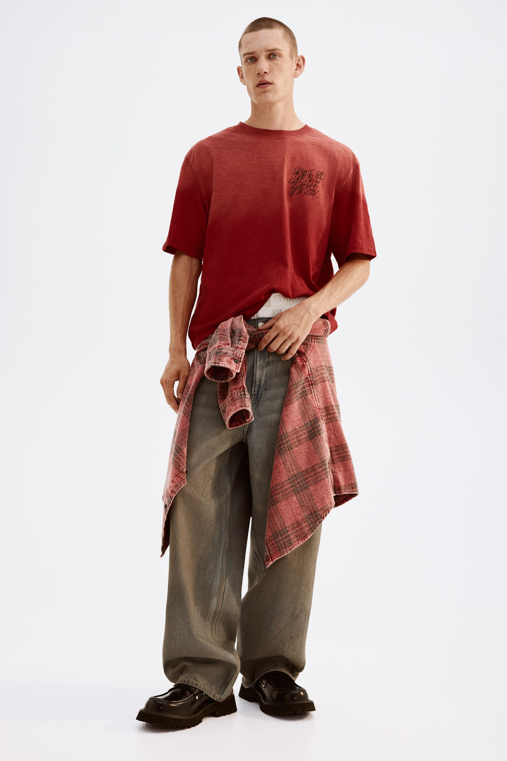 Camiseta Oversized Fit - H&m фото 6
