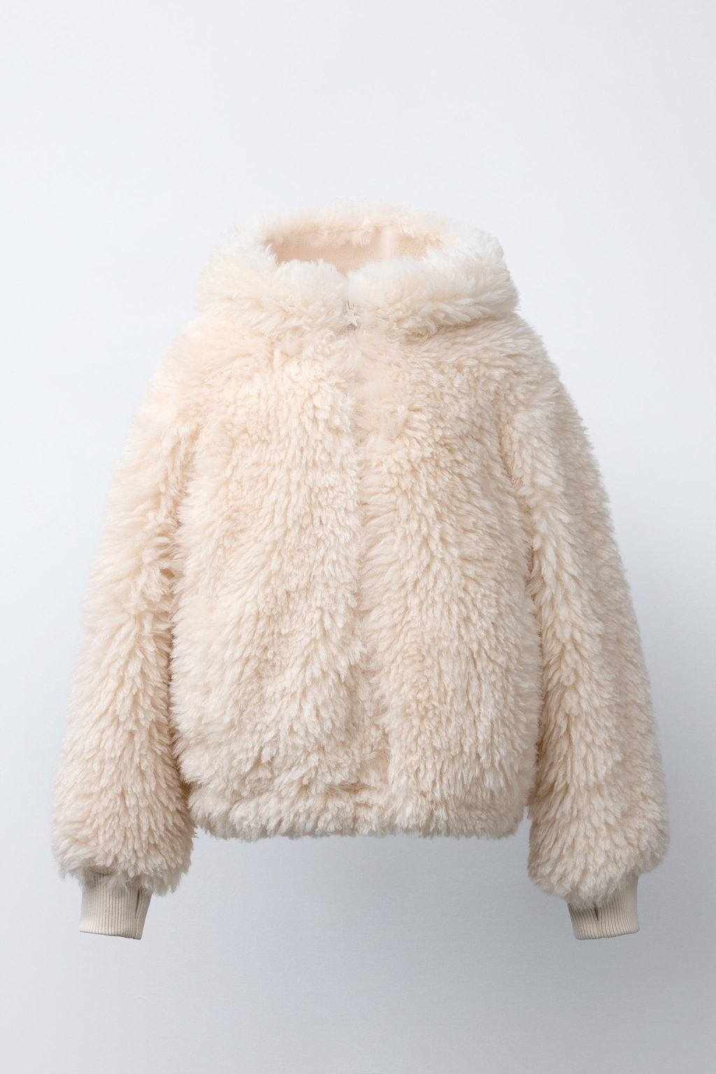 FAUX FUR SKI COLLECTION JACKET - Zara фото 14