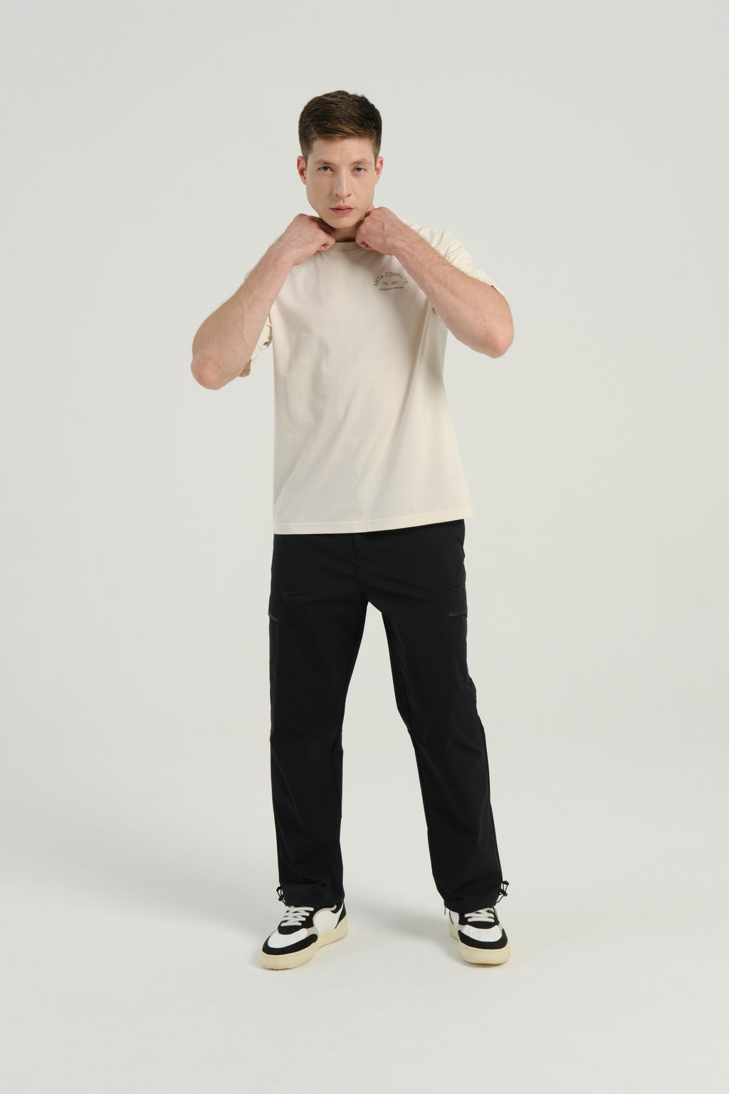 Футболка Бежевый COMMUTE SS Tee - Anta фото 2