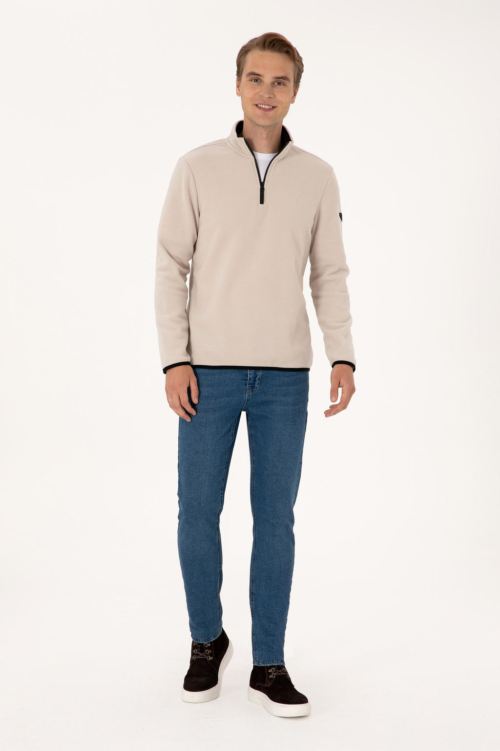 Erkek Ta_ Basic Sweatshirt Sepette S_rpriz _ndirim - U.s. polo assn фото 4