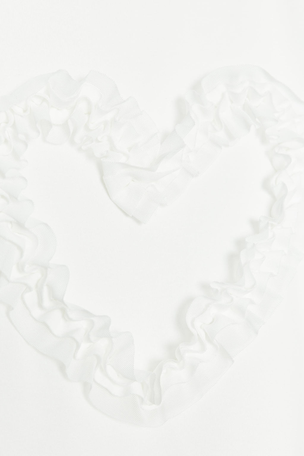 T-SHIRT WITH TEXTURED HEART - Zara фото 14