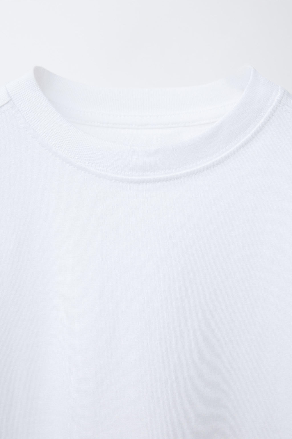PLAIN MEDIUM WEIGHT T-SHIRT - Zara фото 3