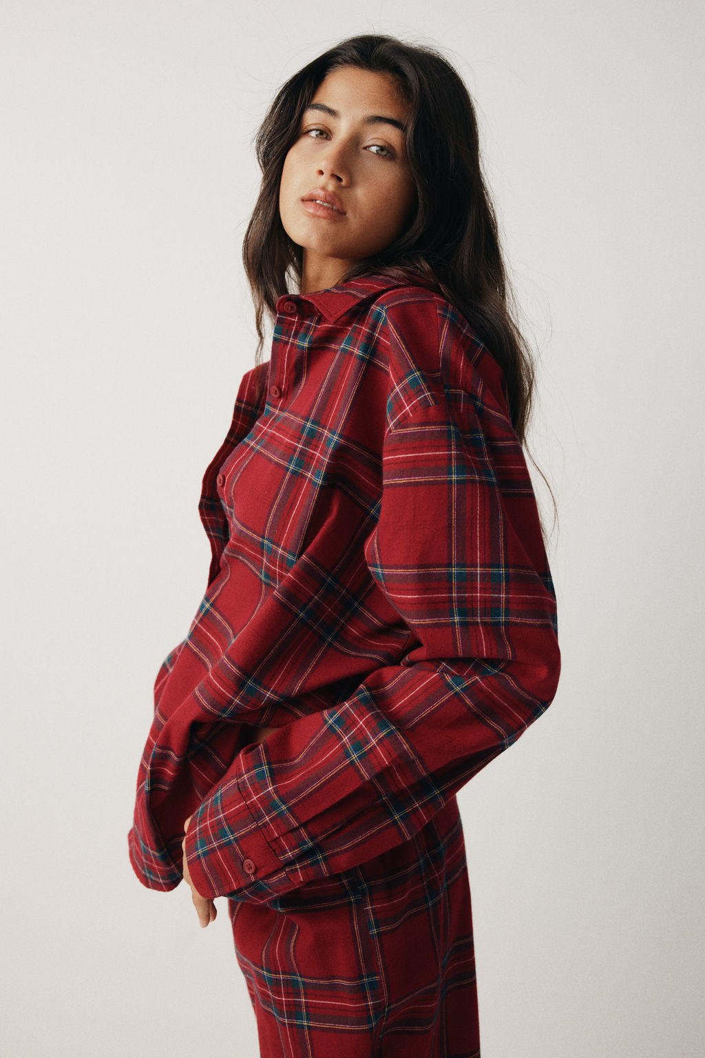 Pijama en franela de algod?n - H&m фото 10