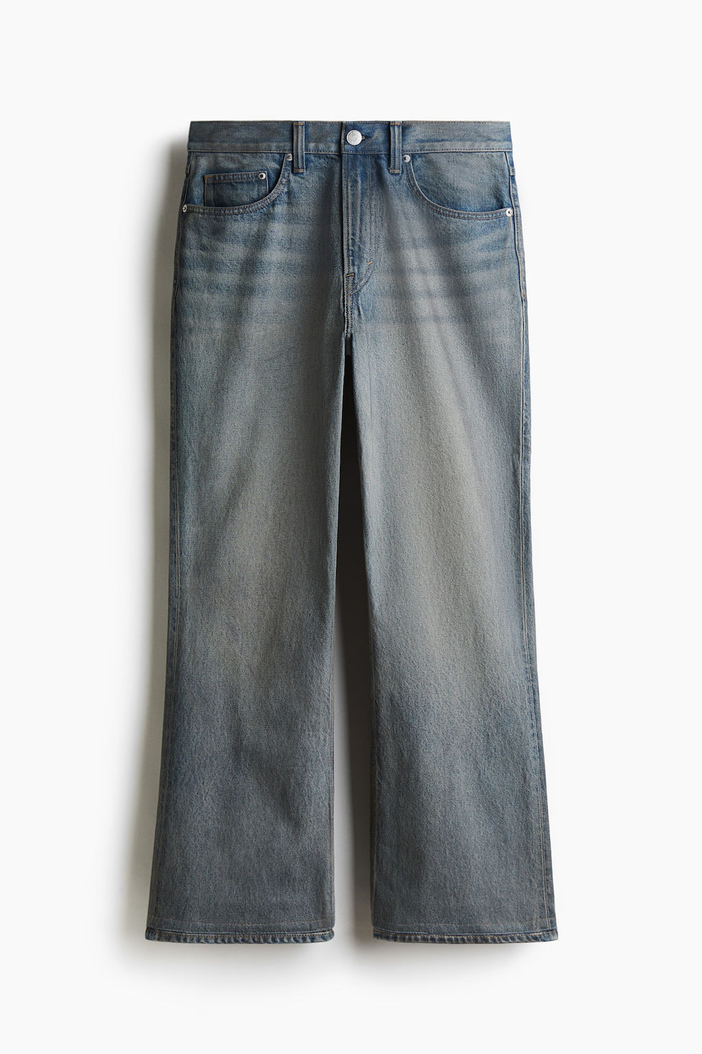 Bootcut Regular High Jeans - H&m фото 4