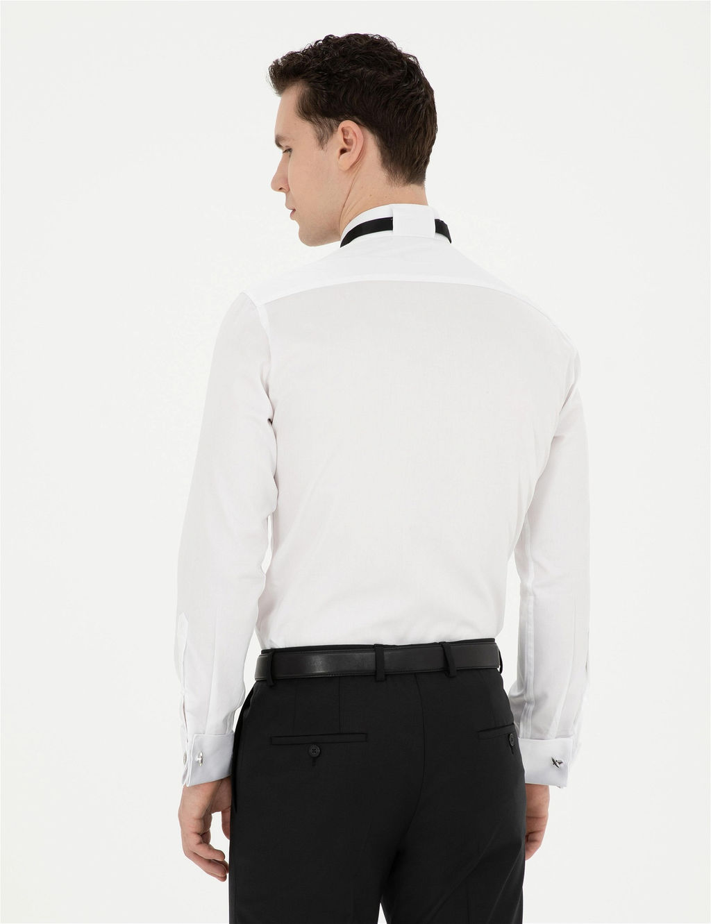 Beyaz Slim Fit Smokin G_mlek - Pierre cardin фото 5