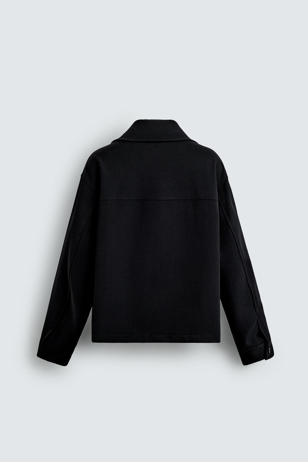 BOXY FIT ZIP-UP OVERSHIRT - Zara фото 9