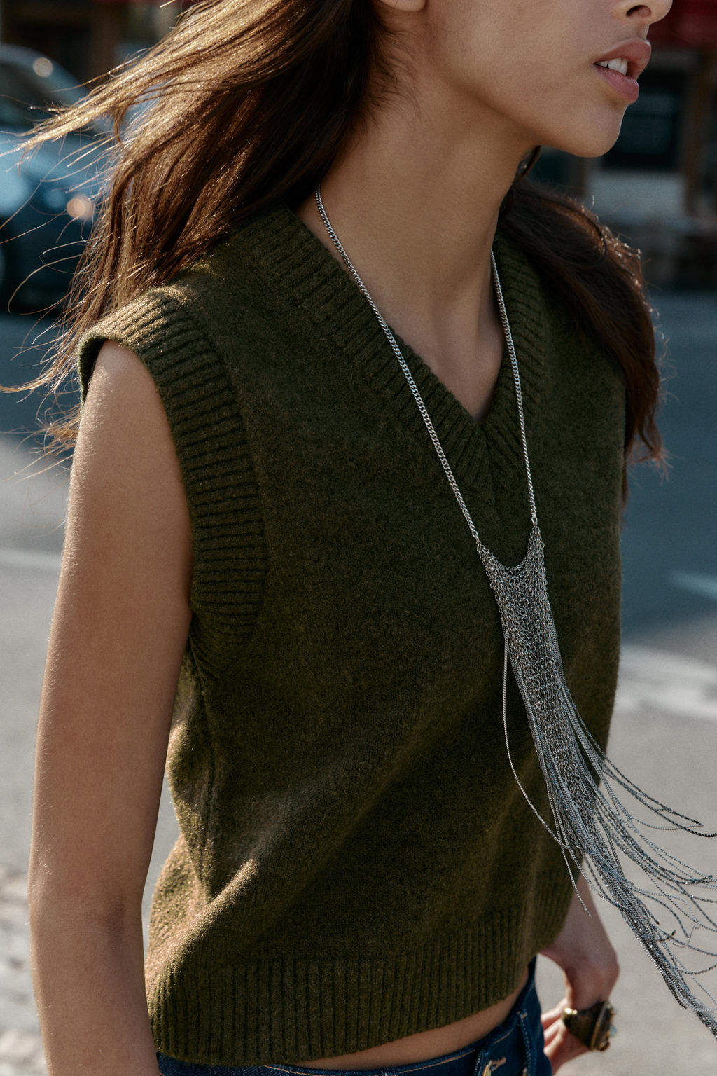 SOFT KNIT VEST TOP - Zara фото 3
