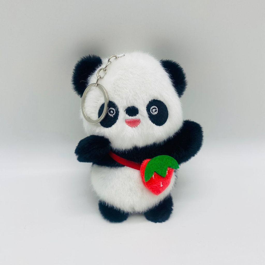 Мягкая игрушка брелок Панда с сумочкой 12 см в ассортименте - Storyland фото 5