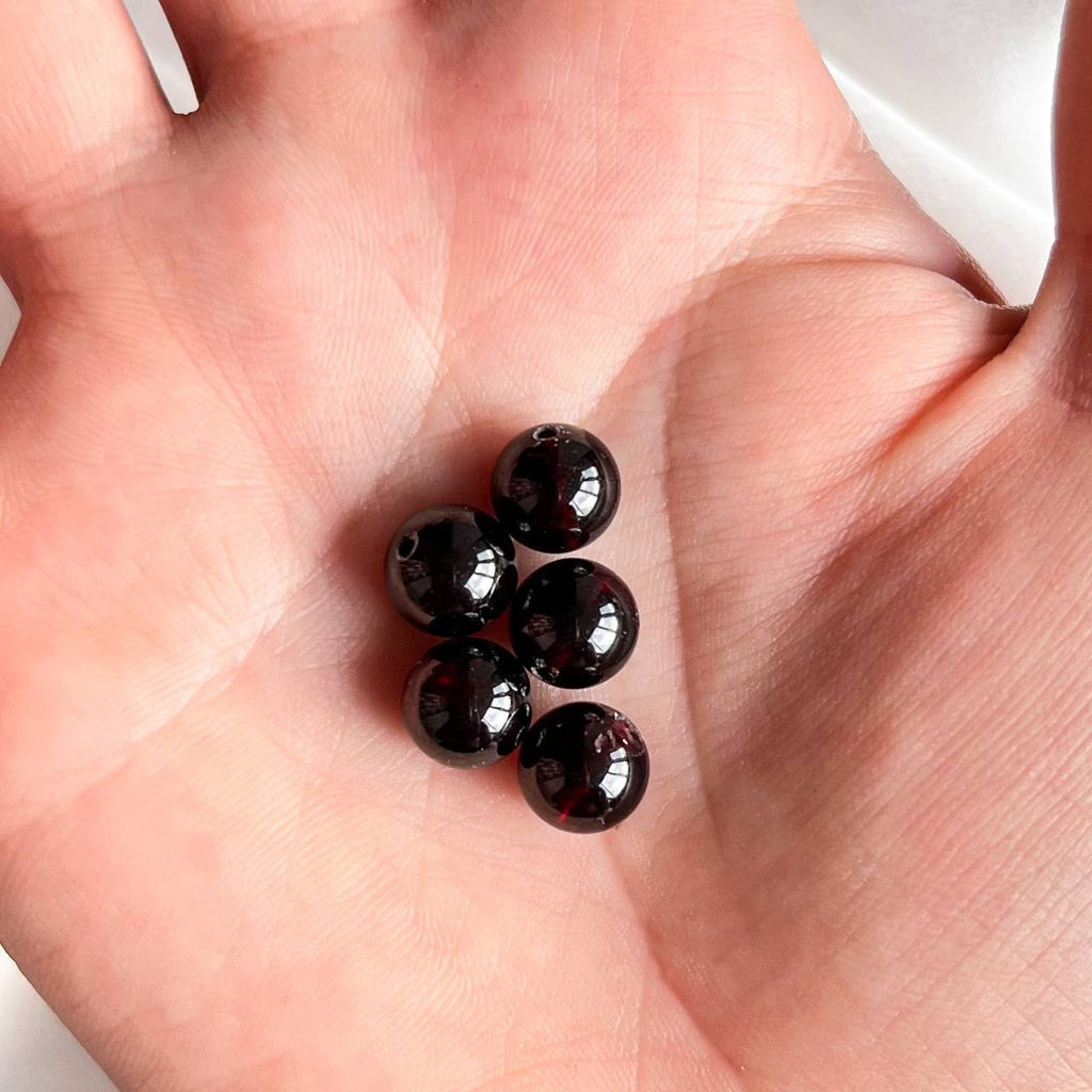 Бусины для украшений из Граната (5 шт)