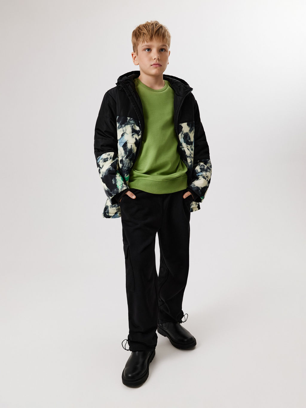 ACOOLA / Куртка детская для мальчиков Haro разноцветный  фото 7