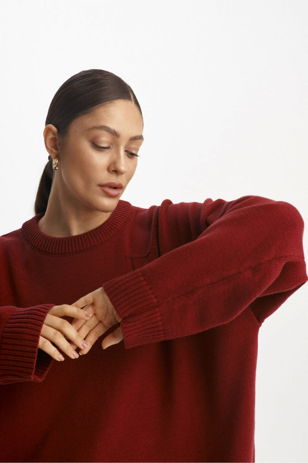 Джемпер Cotton ER Wine