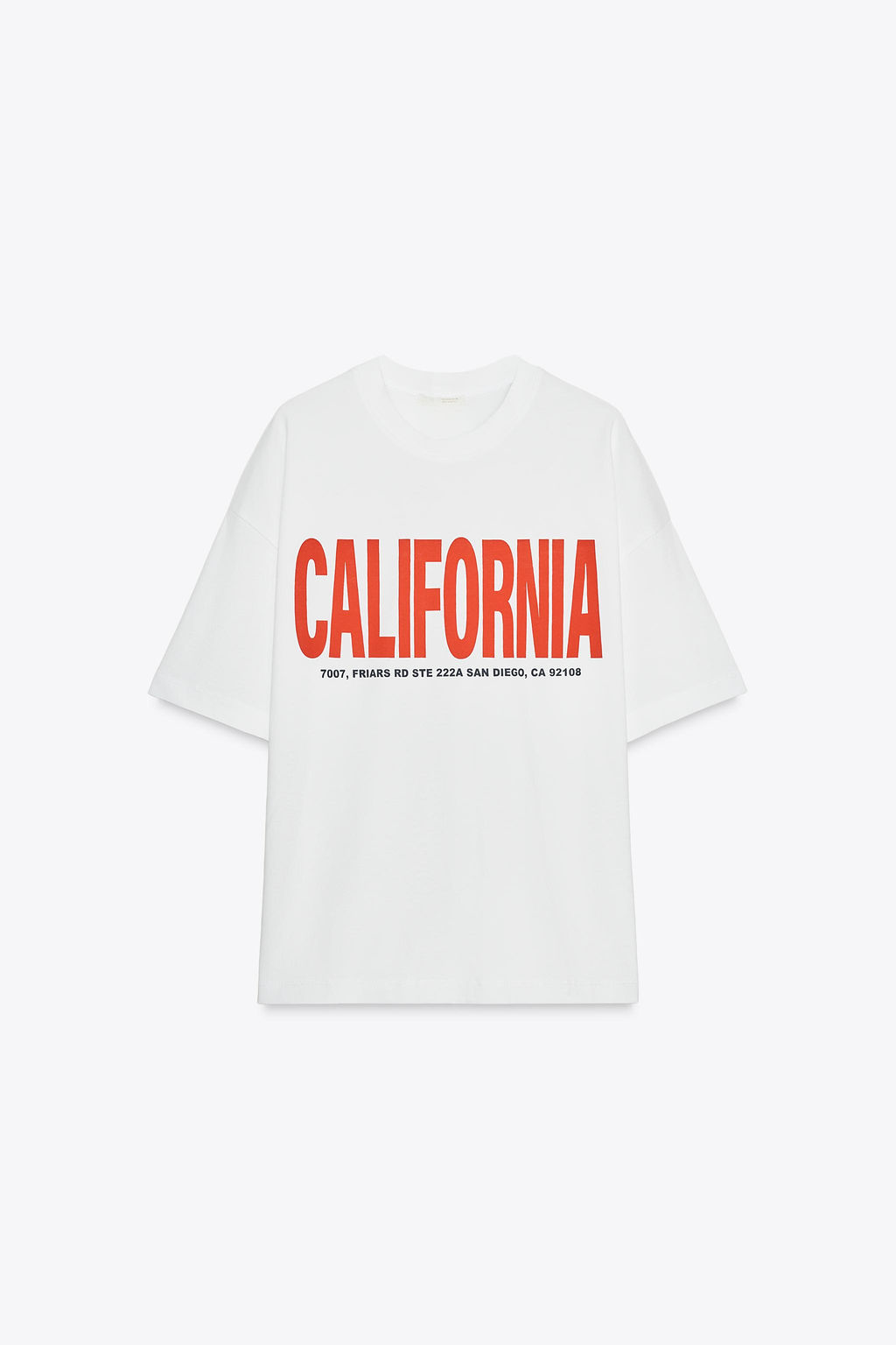 OVERSIZED TEXT T-SHIRT - Zara фото 12