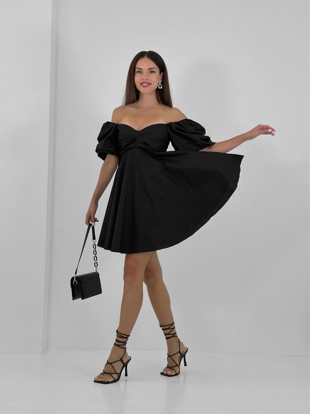 Платье Элия (черный) - Nadi bordo фото 7