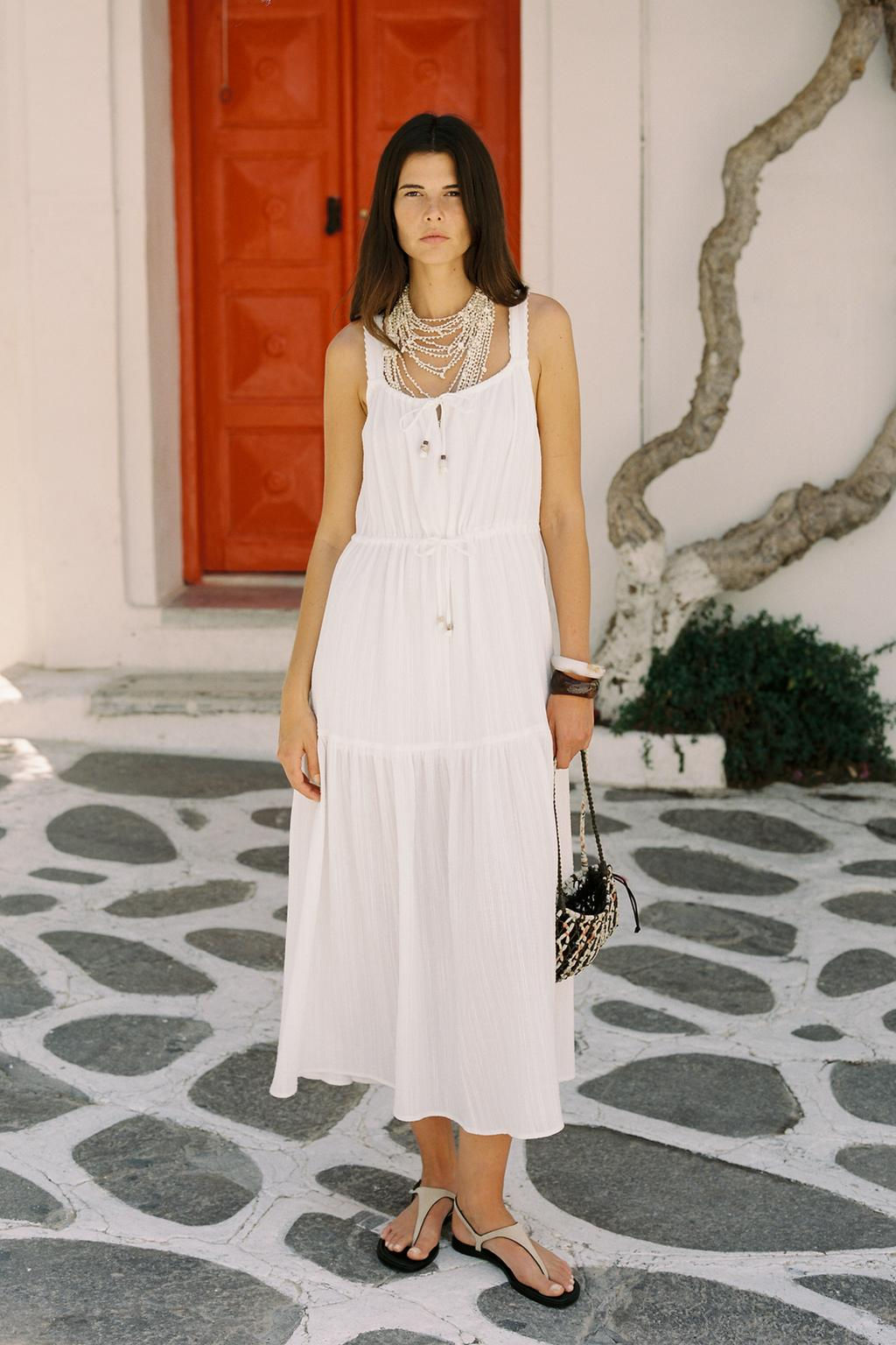 PANELLED MIDI DRESS - Zara фото 3