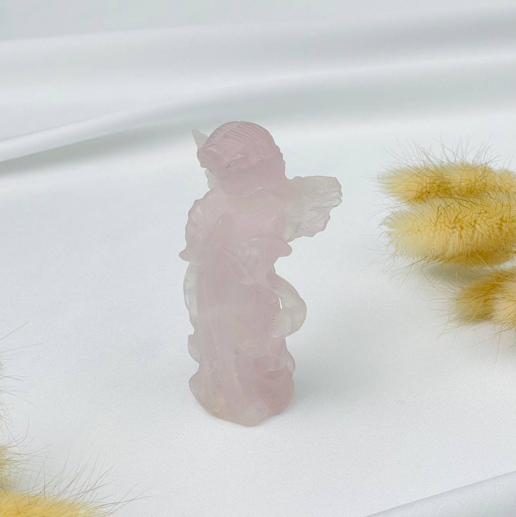 Статуэтка "Ангел" из Розового кварца
