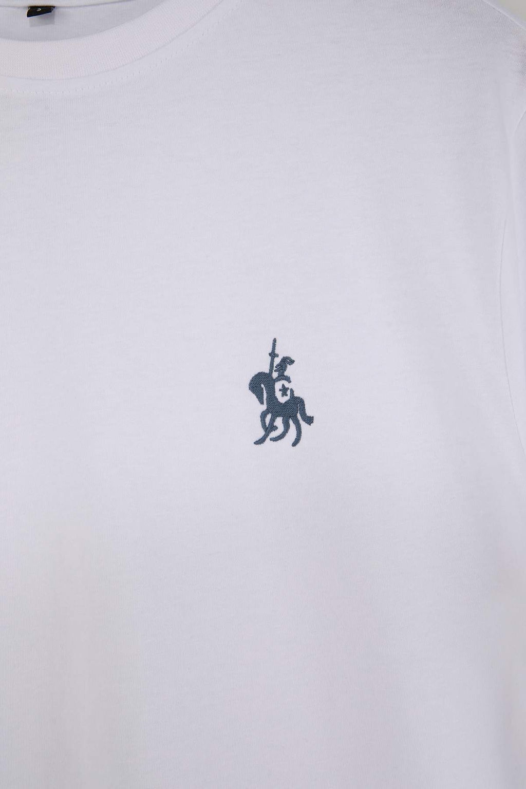 Lacivert - Beyaz Regular/Rahat Kesim 2 li Paket T-Shirt TMNSS26TS00023 - Trendyolmilla фото 3