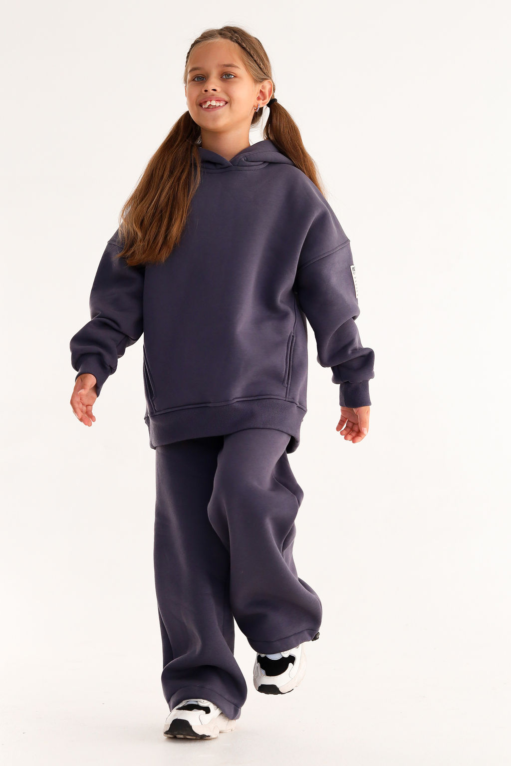 Брюки утепленные карго, нюд - Inzibe фото 2