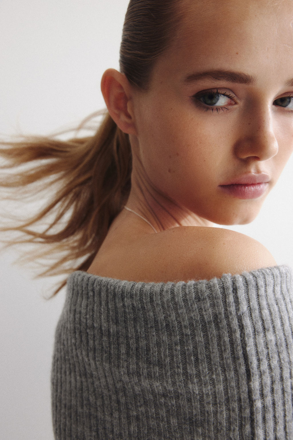 Jersey off-the-shoulder - H&m фото 9