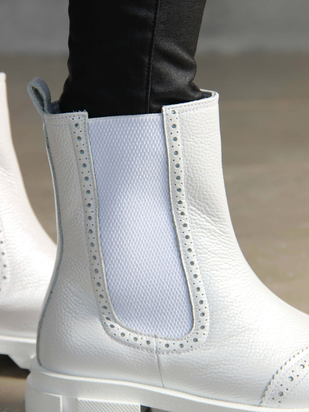 Челси 360.P.21074w. белый макс/Мех