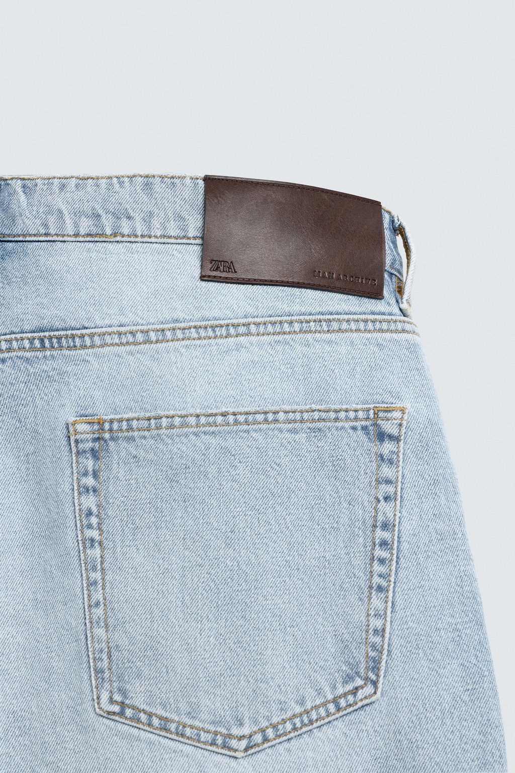 JEANS STRAIGHT FIT LIMITED EDITION / Azul claro - Zara фото 11