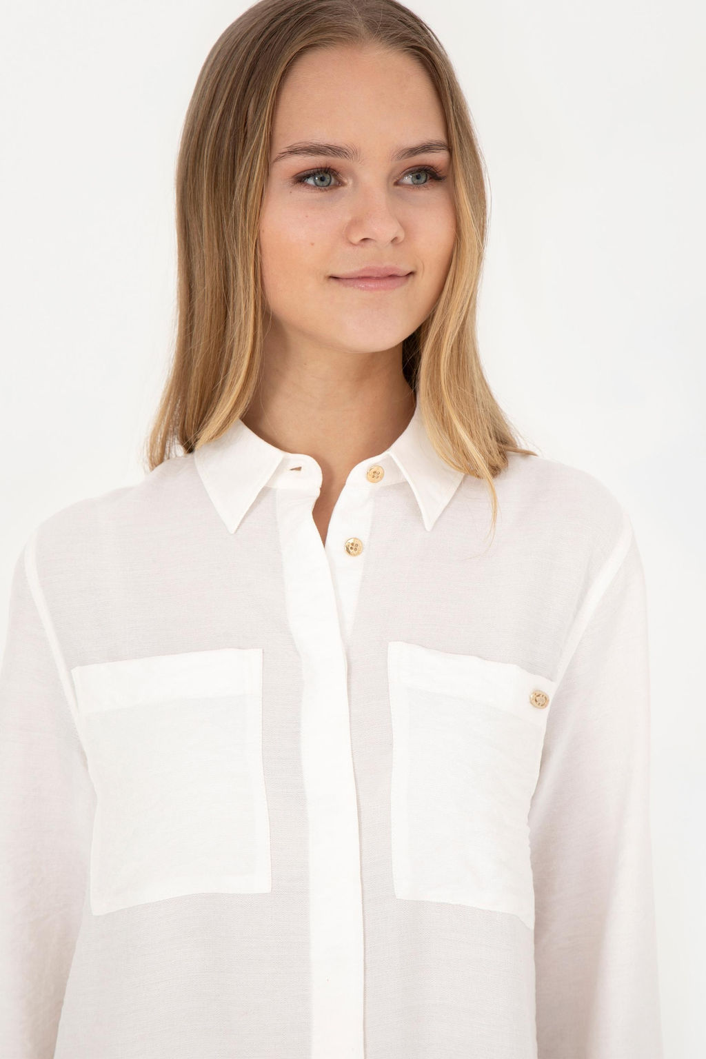 Женское тканое платье цвета экрю - U.s. polo assn фото 11